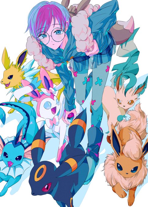 イーブイ ,ブースター ,グレイシア ,リーフィア ,ニンフィア