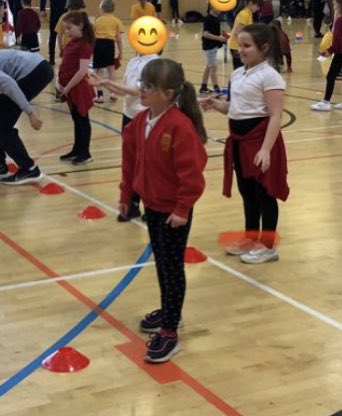 StMarksIrvine's tweet photo. The Big Hit Badminton was a BIG success with P4! Thank you to @NAActiveSchools for organising the event. #newskills #fitisfun @ActiveStephen @misslynch90 ❤️💛❤️ https://t.co/UYh6t45OKk