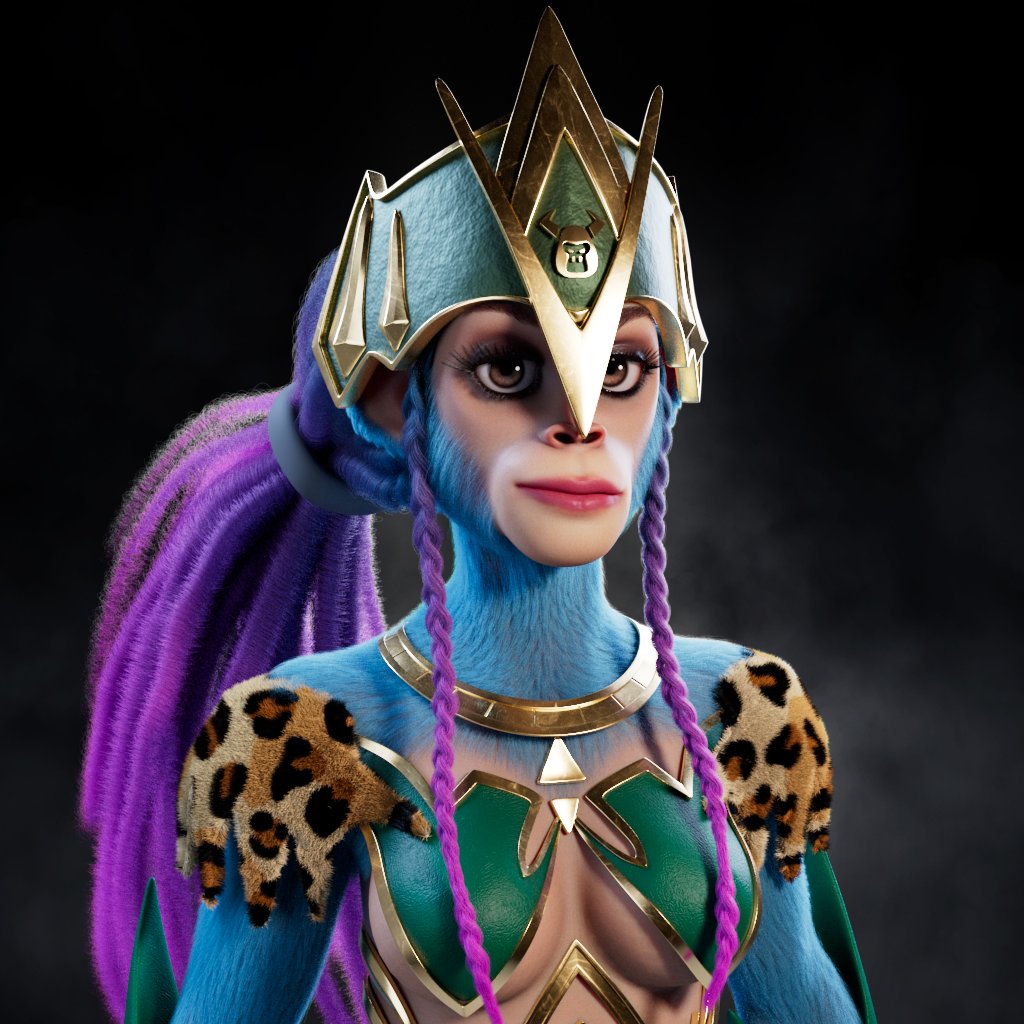 The <a href="/BullsApesProj/">Bulls and Apes Project</a>  Ape mint is open to the public and is at 85% minted out. 
So why should we mint an ape?
Short answer- to make alot of money. Like alot. 
🧵