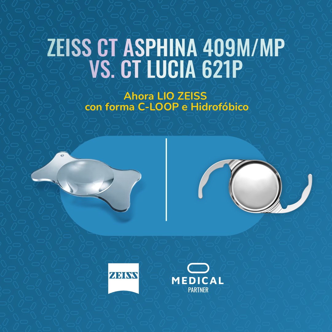 _MedicalPartner's tweet image. #ZEISS
Lentes Intraoculares - LIO
Desarrolladas para satisfacer las necesidades de los pacientes y las preferencias de los cirujanos.
Contactanos al 📱0984300277 para agendar la visita de nuestro asesor.
.
.
#lentesintraoculares
#cirugiaoftalmológica 
#oftalmologiapy