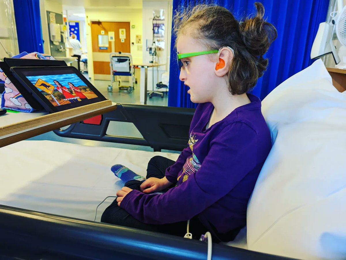 Live_Like_Rosa's tweet photo. Another day spent in hospital to be added to the countless stays. 

Aspiration pneumonia = Chest physio and Antibiotics required.

An exhausted Rosa once again and praying that she's at the bottom of this current fall. 

#Livelikerosa #hospitalstays https://t.co/337ZPput7W