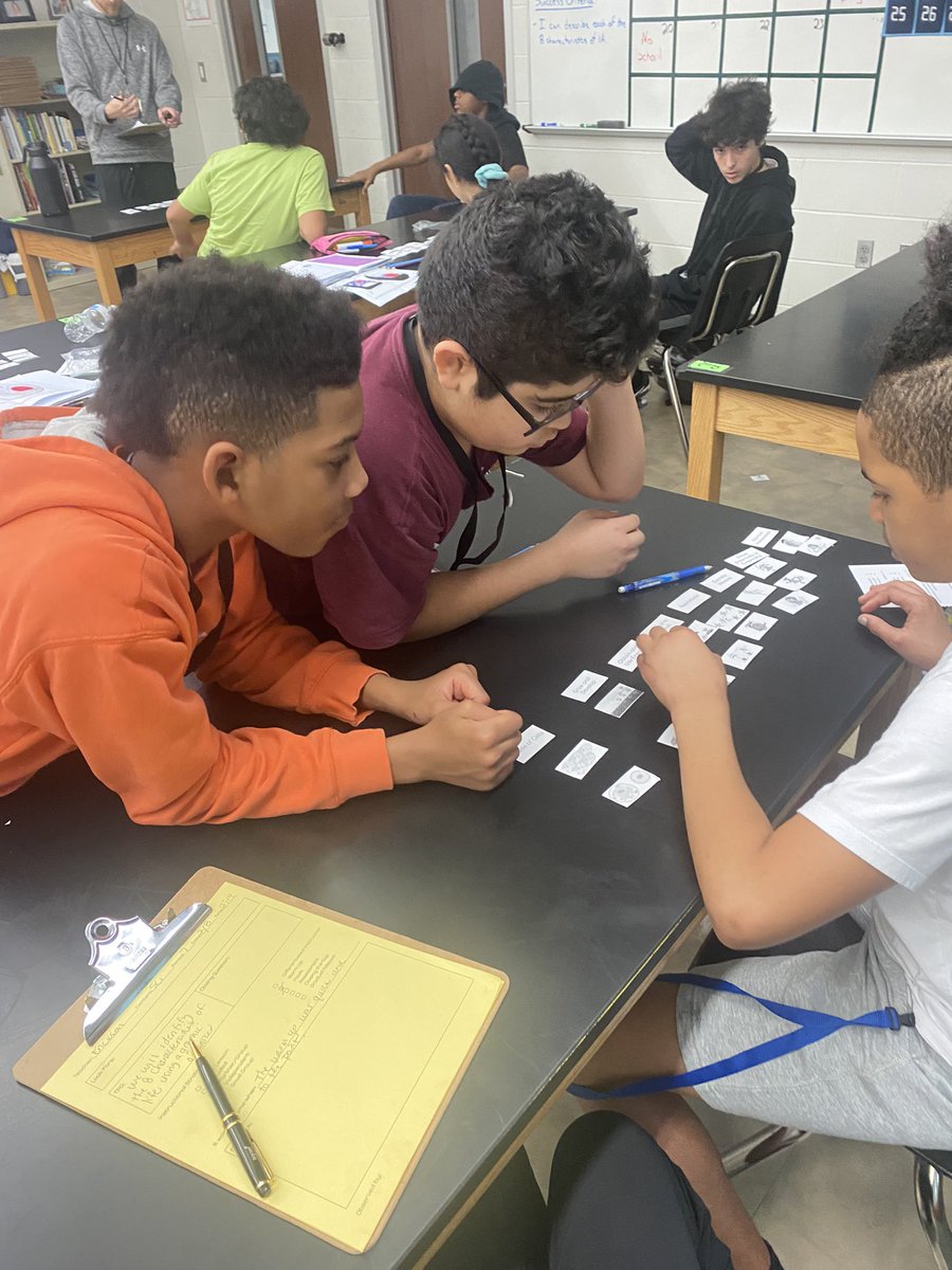 Jacqueline Heineman (@ravenscience1) on Twitter photo 7th grade science students doing a great job processing the characteristics of life via card sort! <a href="/DrAnthonyMS/">Anthony Middle School</a> 🔬 7th grade science students doing a great job processing the characteristics of life via card sort! <a href="/DrAnthonyMS/">Anthony Middle School</a> 🔬