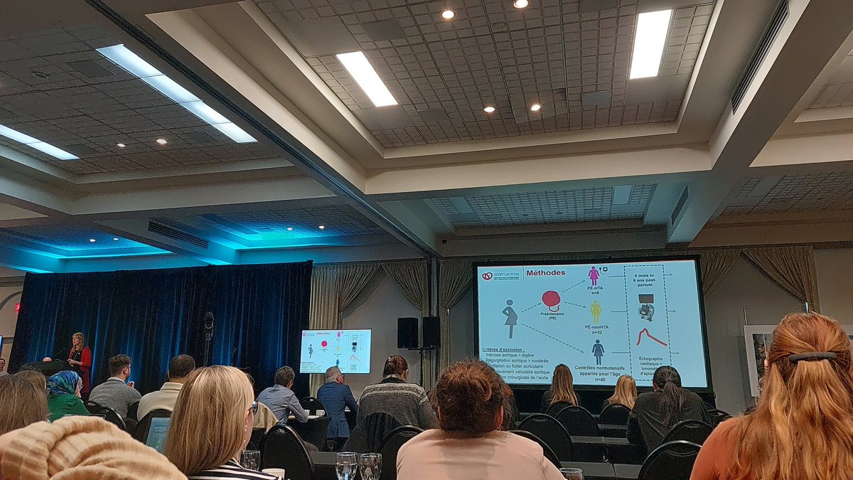 OConnorSarah3's tweet photo. Another great presentation from my collegue @paquin_amelie on preeclampsia and arterial pressure here in Orford, for the sqlmn-cmdo annual conference @rrcmdo, #sqlmn #cmdo https://t.co/I8twhK5Rem