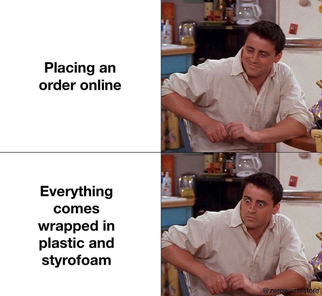 Relatable ? 😕

#wasteless #PlasticFree #ChooseToRefuse #plasticfree #endplasticwaste #bethesolution #plasticfreeliving #ReduceReuseRecycle #Sustainability #renewableenergy