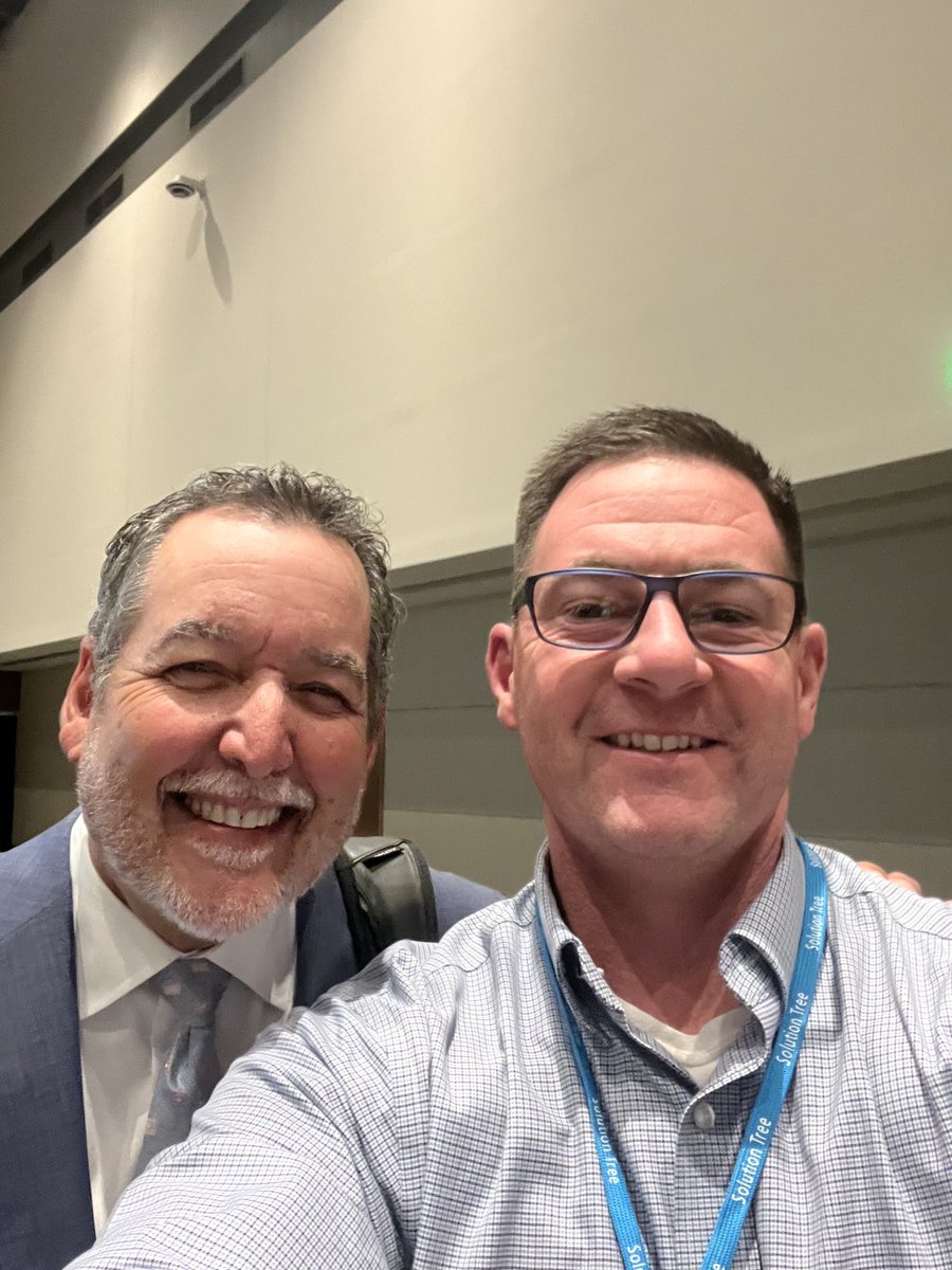 MrSmith_AP_BHS's tweet photo. Learning from the great Mike Mattos this afternoon at the RTI At Work Institute in Tulsa!  ⁦@mikemattos65⁩ ⁦@SolutionTree⁩ https://t.co/m5YKbam3WF
