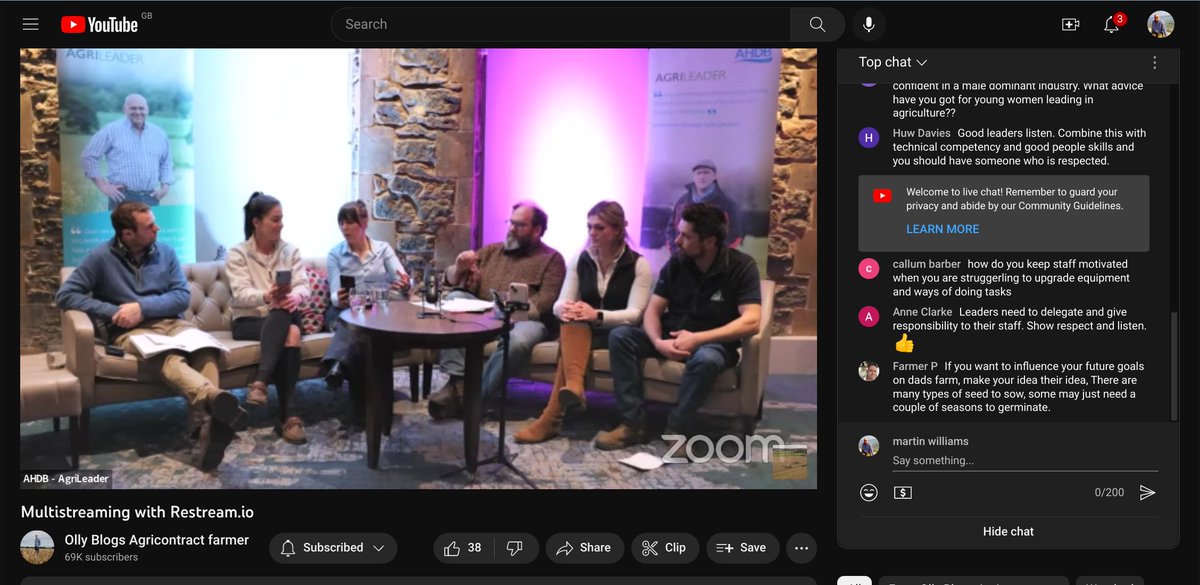 loosecollie's tweet image. So annoying when you are having a chat and some bloke stands behind you just grinning.
#ahdb #agrileaderforum23 #ollyblogs @laithafarm @Joeseels