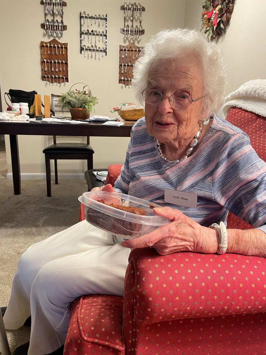 ChristChurchKY's tweet photo. JUDY BLAIR APPROVED!!! In preparation for the big CAKE AUCTION on Sunday, Lisa Watkins has been practicing Judy's famous chocolate cake recipe - with success! 

Have you ever tasted one of Judy's amazing cakes from auctions past? 

#cakeauction #youthfundraiser https://t.co/sYcJ7LwCnE