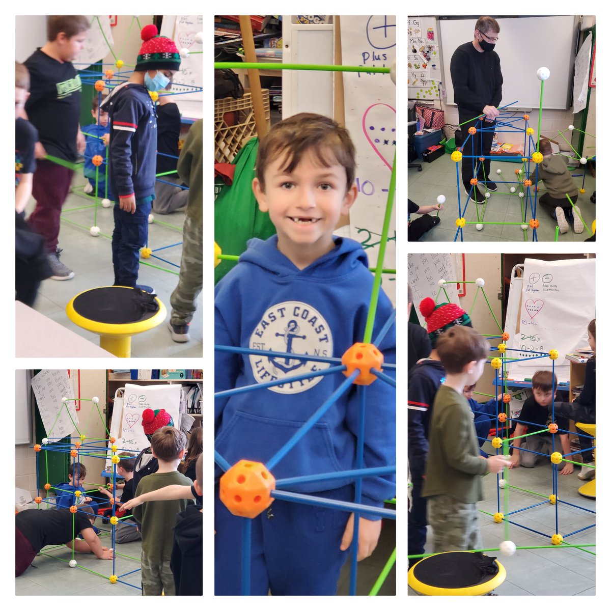 ms_holden1's tweet photo. Seeing wonderful things happening in other schools we started our own Wellness Wednesday. 💕 A chat about "wellness" and practice. A lot of, "This is the best day of my life!" @Ms_Ryan1 @MUNEducation @Hazelwood_Elem  @NLESDCA (Ms. H. crawled through the tunnel, too!) https://t.co/c23dmaqKJ1