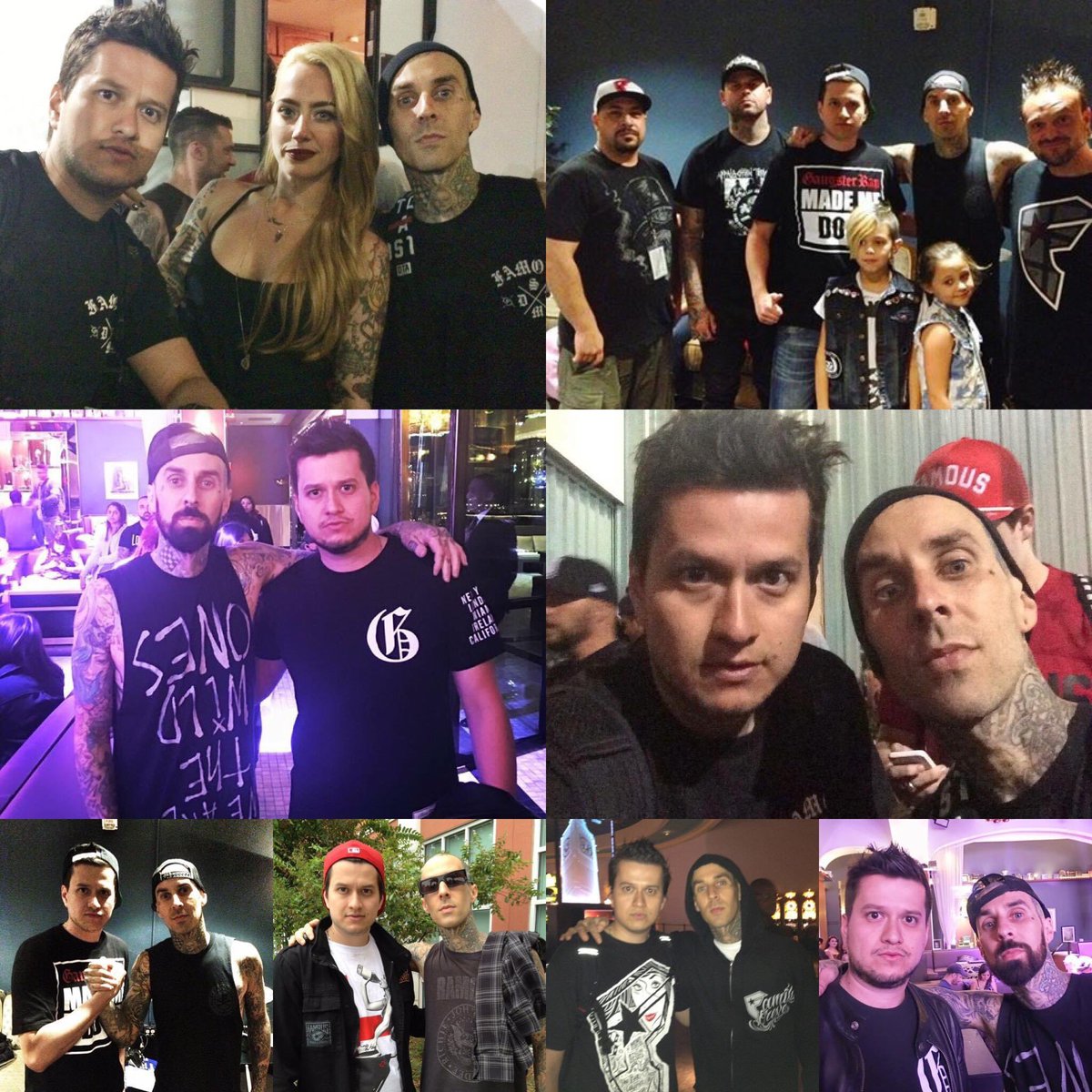 ISAACSM's tweet photo. I said, “i’ll meet him before i die” … wudup? @travisbarker https://t.co/mcjfzDoB0s