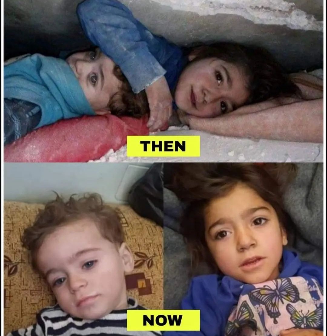 memohammadd's tweet photo. Good to see❤️
#TurkeySyriaEarthquake 
#Turkey 
#TurkeyEarthquake 
#HelpTurkey 
#PrayForTurkey 
#Syria 
#syriaearthquake https://t.co/h75JZ5R4k7