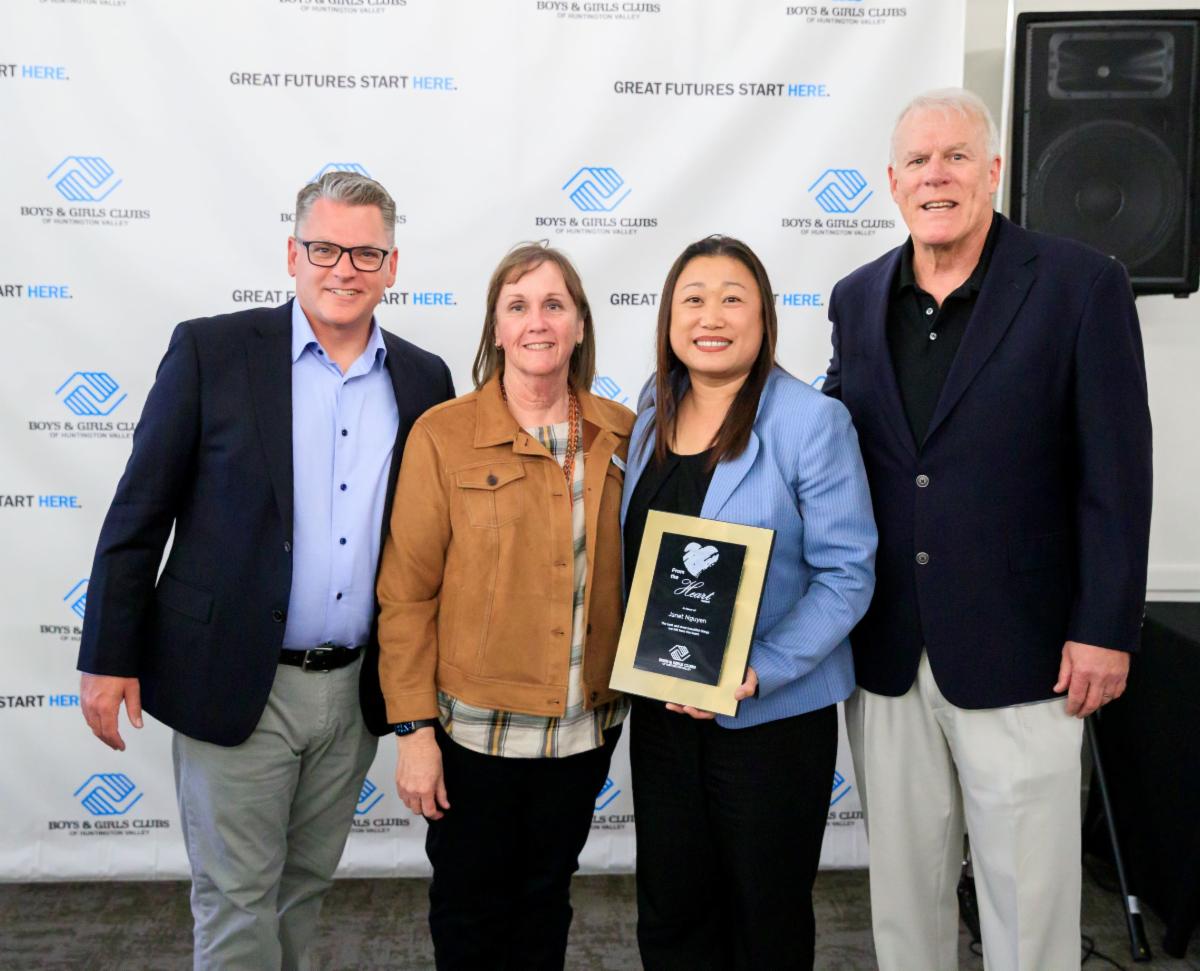 Our From the Heart Award was presented to <a href="/SenJanetNguyen/">Supervisor Janet Nguyen</a> for going above and beyond in her support of the organization, and showing that the kids at the Boys &amp; Girls Club are always in their heart. Thank you Senator Nguyen for being a champion for our community's kids!

#bgchv