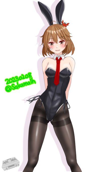 朧ちゃんうさぎ🐰
#艦これ版深夜の真剣お絵描き60分一本勝負
#艦これ版真剣お絵描き60分一本勝負_20230208 