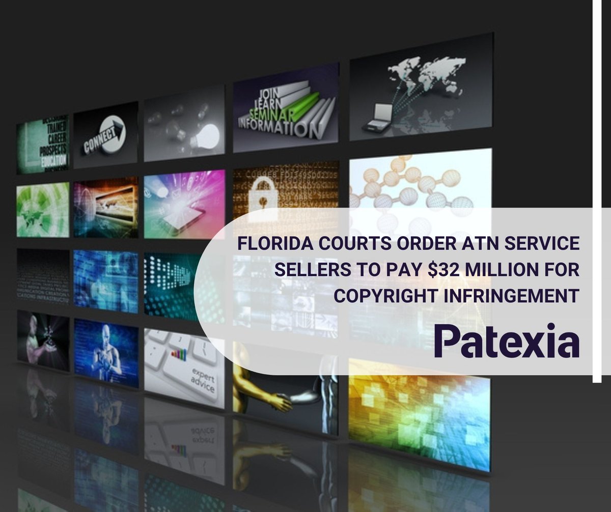 ATN no longer offers IBCAP-protected channels in the US.

patexia.com/feed/florida-c…

#patexia #copyrightnews #ProtectCopyright #IBCAP #CopyrightProtection #CopyrightAwareness #RespectCopyrights #ProtectIntellectualProperty #CopyrightMatters #SupportCreators #CopyrightLaw #NoPiracy
