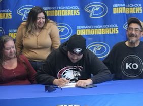 Serrano Football (@cmaholchic) on Twitter photo CONGRATS BRANDON!!! Signing with Chadron State!!! <a href="/CSCFootball/">Chadron State Football</a> 💙💛🐍<a href="/Romo_235/">Brandon Romo</a> CONGRATS BRANDON!!! Signing with Chadron State!!! <a href="/CSCFootball/">Chadron State Football</a> 💙💛🐍<a href="/Romo_235/">Brandon Romo</a>