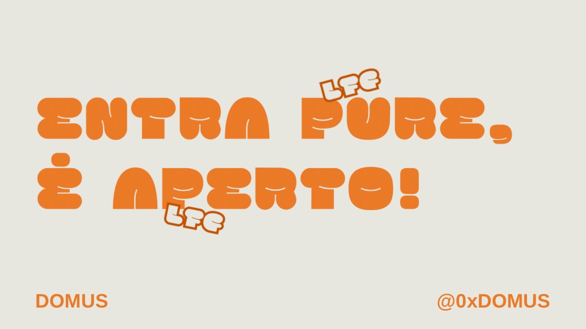 !DOM !DOM 

Per le prossime 24h hai l’opportunità di unirti a noi con 21 giorni di prova! 👇

discord.gg/domus