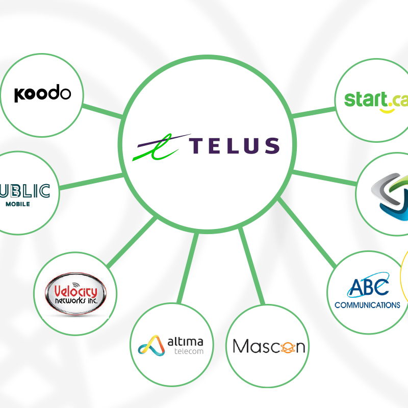 TekSavvyBuzz's tweet photo. With Telus acquiring two more ISPs and the Rogers-Shaw merger imminent, @FP_Champagne and @CRTCeng must act to save what little telecom competition is left. Otherwise, everyone will be part of the Big Telecom web. Read more: