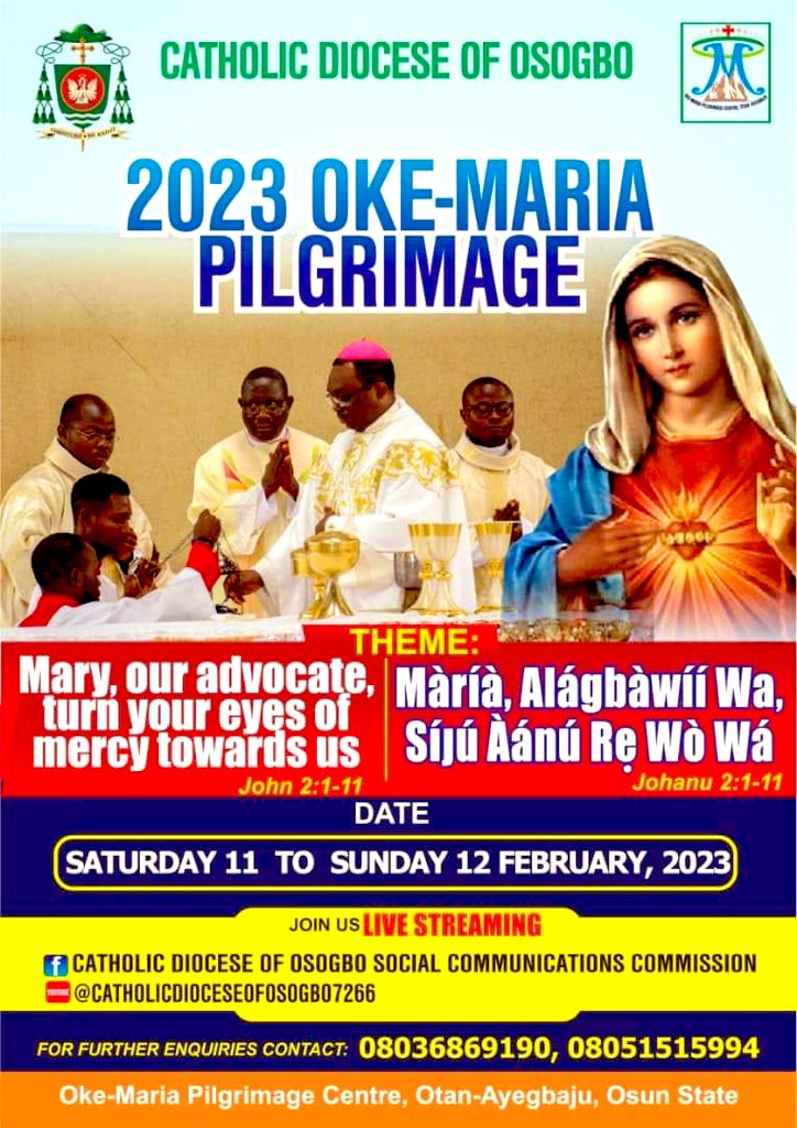 TonyDunbi's tweet photo. Here comes the time again.
#OkeMaria2023 https://t.co/iaYV0pMdKH