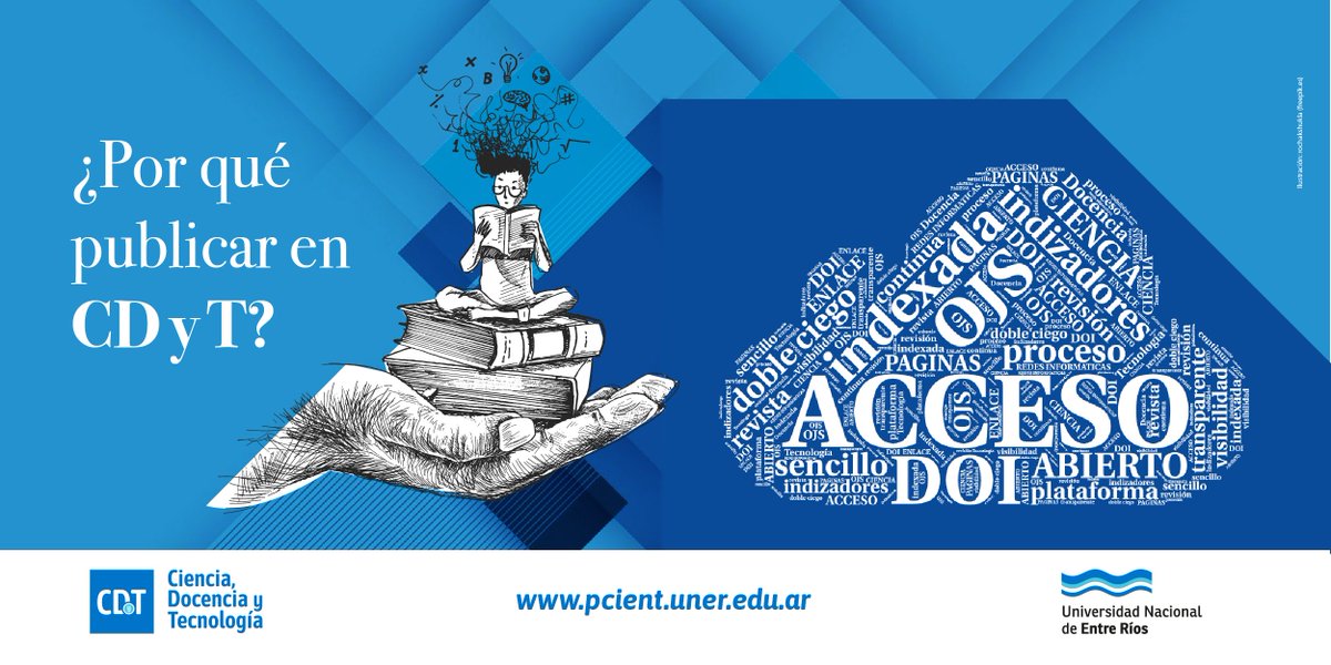 📌 Nos especializamos en temáticas de #investigación educativa, políticas de #ciencia y #tecnología, CTS, #enseñanza de las ciencias, tecnología alimentaria y problemáticas medioambientales.

Publicá tu trabajo en #RevistaCDyT: ➡️ pcient.uner.edu.ar/index.php/cdyt…