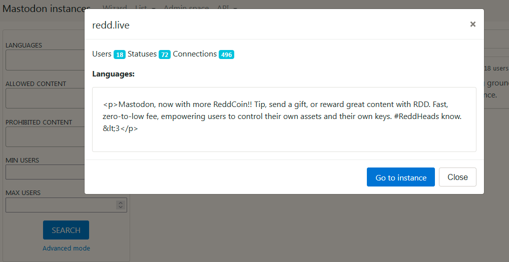 TechAdeptRDD's tweet photo. https://t.co/AS4O1bI5bm - #ReddCoin's corner of the #Fediverse.
Join today, it's free! Free's good, right? Much like all simple #RDD #transactions...#free!

Take back your control of your data and #money today. https://t.co/QA4u7D6j6L