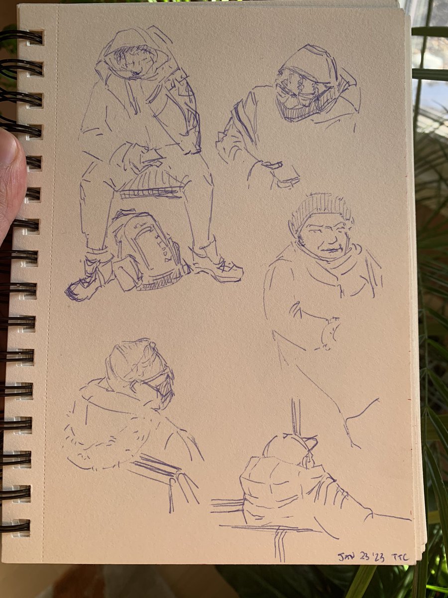 AnimatesBince's tweet photo. Some #ttc fellas from a couple of weeks ago! #cafesketching #pleinair #inkonpaper #peopledrawing #cafesketch #penonpaper https://t.co/Wx1vHCfUI1