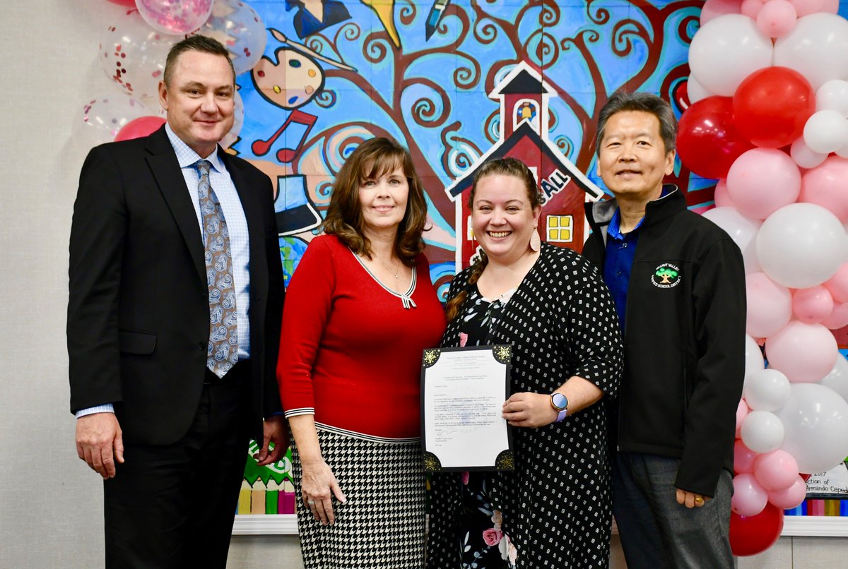 WVUSD_Tweet's tweet photo. Our Volunteers Have Heart! Coordinating Council Presidents’ Brunch honors hardworking parent leaders today for their steadfast dedication to doing what’s best for Walnut Valley students. “We just want you to know how special you are to us!” shared Supt. Dr. Robert Taylor. https://t.co/8FDelTJubN