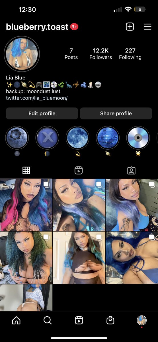 💫🪐 🌌🌑 on Twitter: "follow me on instagram 😊"