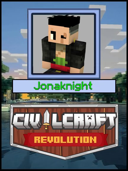 CivilCraft_Ofi's tweet photo. JUGADOR SOPRESA 🎉
Bienvenido @Jonaknight94 que va a dejar un rato el LOL y el Moba  para divertirse con nosotros ^^. https://t.co/xSPIphUH5D