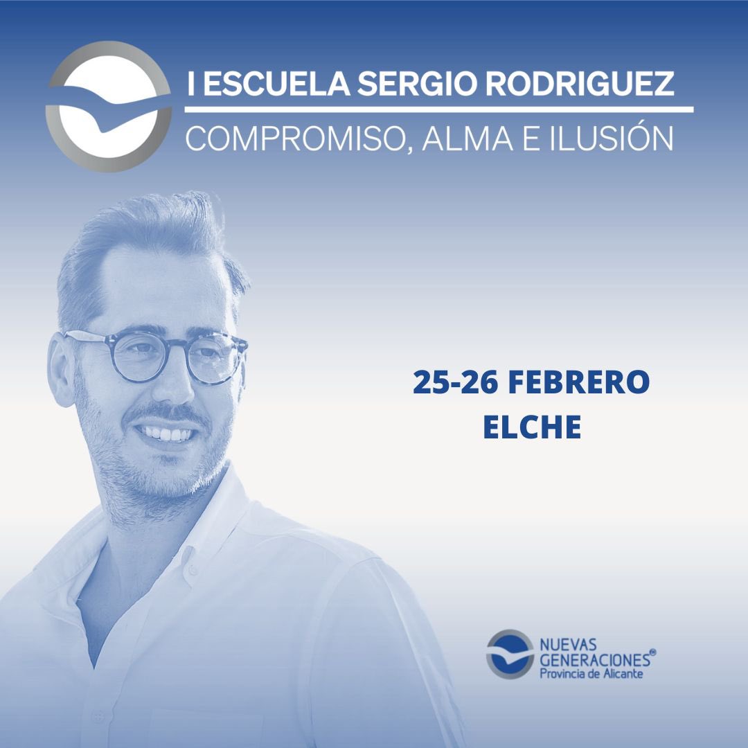 nnggorihuelapp's tweet photo. ESCUELA SERGIO RODRÍGUEZ 

Compromiso, alma e ilusión 

El próximo 25 y 26 de febrero se celebrará la escuela en homenaje a Sergio Rodríguez en Elche. Os esperamos a todos!!! https://t.co/fyzDYl1EQ3