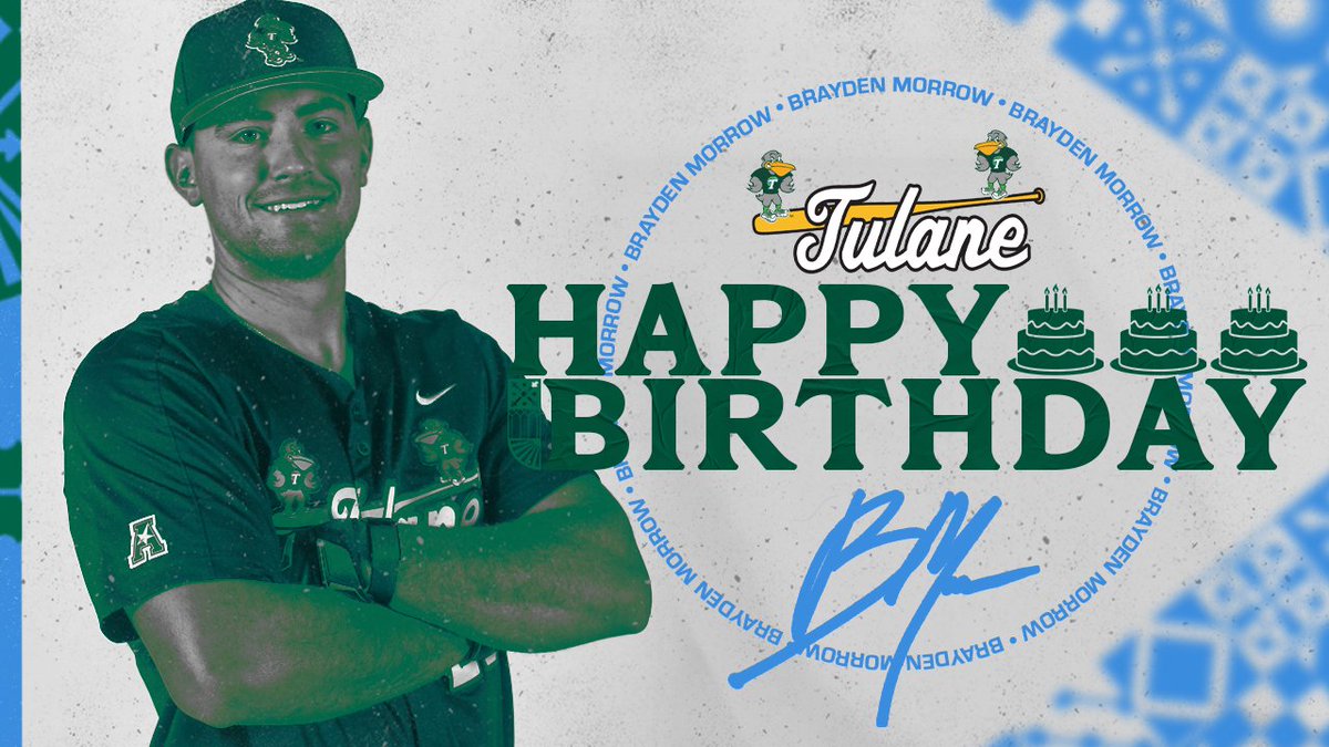 BMow!!! Everyone wish <a href="/braydenmorrow10/">Brayden Morrow</a> a very Happy Birthday!

#RollWave 🌊 ⚾️ 🎂