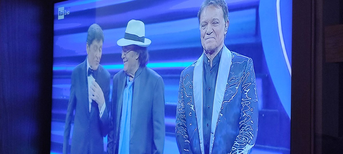 The winners are... Al Bano, Massimo e Gianni #Sanremo2023