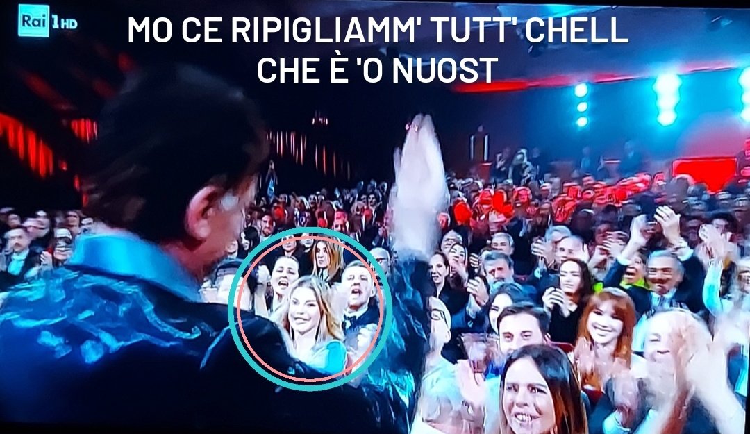 vincdangelo's tweet photo. Mo ce ripigliamm' tutt' chell che è 'o nuost
#stepbystep verso la prima fila
@SanremoRai
#Sanremo2023 https://t.co/gKMDYyUsy5