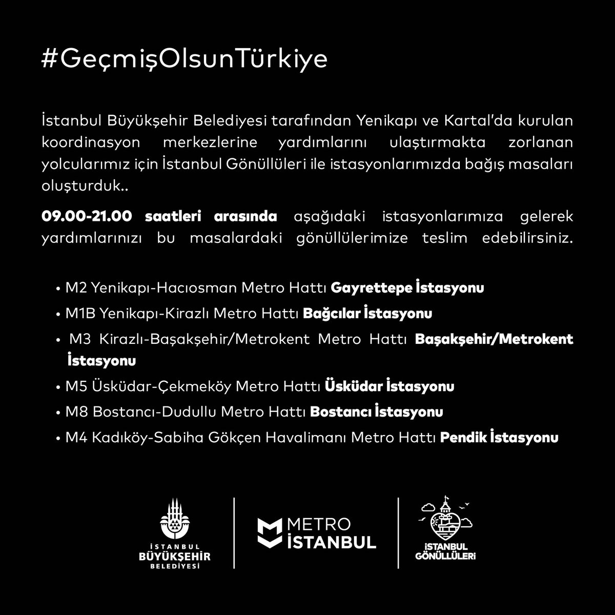 Yaralarımızı birlikte saracağız.