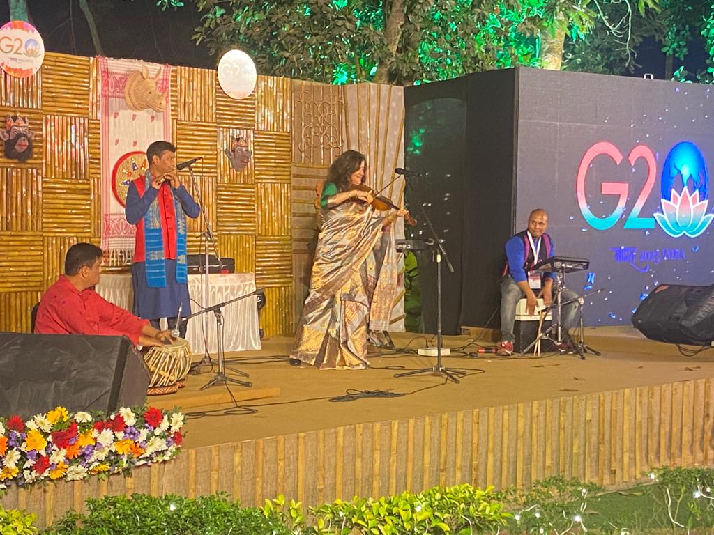 Honoured to have done the finale musical for <a href="/g20org/">G20 South Africa</a> in Assam on the theme of nature-water-future at the picturesque <a href="/MahabahuCentre/">Mahabahu Brahmaputra River Heritage Centre</a>. Thanks to <a href="/MinOfCultureGoI/">Ministry of Culture</a> <a href="/PIBCulture/">PIB Culture</a> <a href="/awesomeassam1/">awesome_assam</a> <a href="/mygovassam/">MyGov Assam</a> <a href="/mygovindia/">MyGovIndia</a> <a href="/assamtourism_/">Assam Tourism</a> <a href="/PMOIndia/">PMO India</a> <a href="/EduMinOfIndia/">Ministry of Education</a> <a href="/CMOfficeAssam/">Chief Minister Assam</a> <a href="/FinMinIndia/">Ministry of Finance</a>