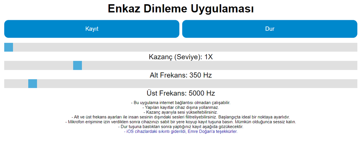 Spurs_Turkey's tweet photo. İTÜ'de geliştirilen Enkaz Dinleme Uygulaması ile enkazlarda canlı tespiti yapabilirsiniz. Uygulama insan sesini diğer seslerden ayırt edebiliyor.

Uygulama için internet bağlantısı gerekmiyor. Nasıl kullanılacağı sayfada anlatılmaktadır.

RT'leyelim

https://t.co/aVnFquaRCI https://t.co/0k5YG7lRFk
