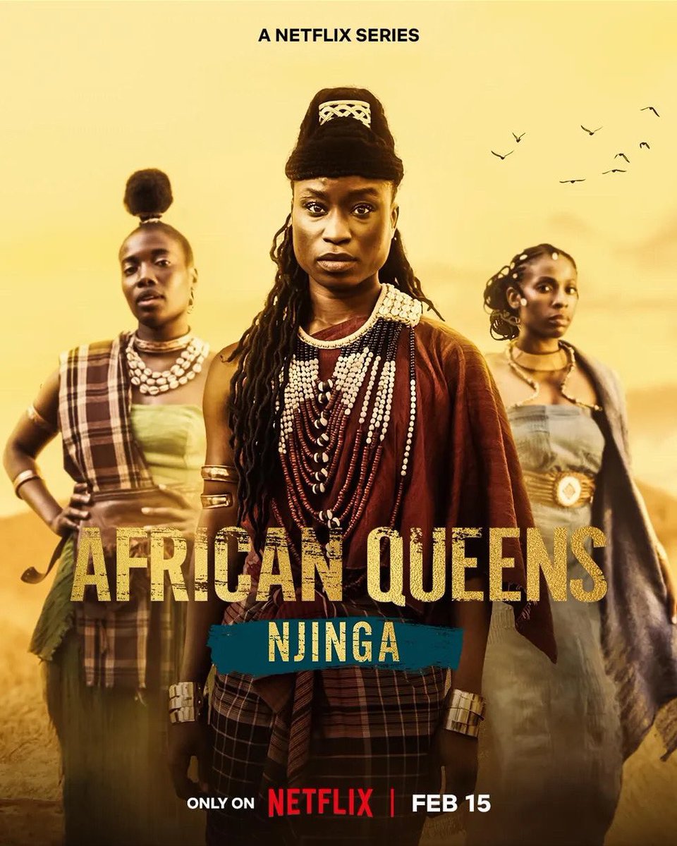 During a rapid invasion from sources outside of Africa, Queen Nzinga used the military and political training she received as a child to diffuse crises. #AfricanQueens on Netflix Feb. 15th.
netflix.com/title/81650731