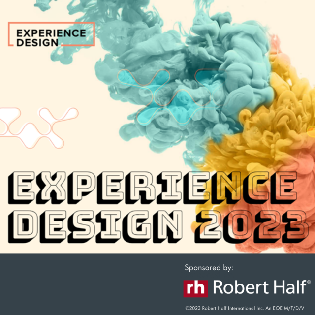 Soowan's tweet photo. @RobertHalf is proud to sponsor @designthinkingusa #ExperienceDesign2023 in Denver (2/27-3/1)! Join us for insightful keynotes, informative panels, and strategic discussions on the future of experience-based design and innovation. Register today! https://t.co/yRgeG9rZie https://t.co/qQQILNdyQi