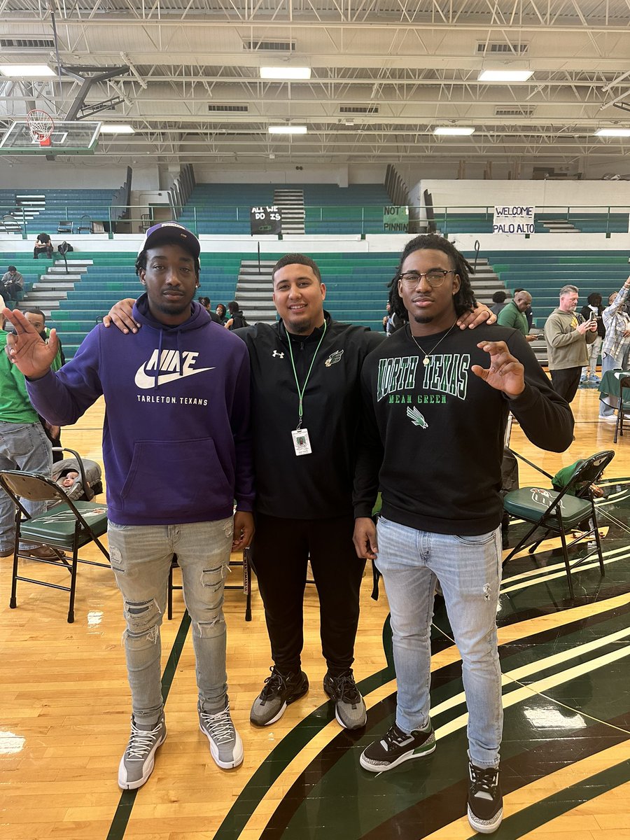 RAMESSESXVII (@ramessesviii) on Twitter photo Very proud of these guys. I can’t wait to see these guys compete in college. <a href="/MeanGreenFB/">UNT Football</a> <a href="/TarletonFB/">Tarleton State Football</a> #Linebacker Very proud of these guys. I can’t wait to see these guys compete in college. <a href="/MeanGreenFB/">UNT Football</a> <a href="/TarletonFB/">Tarleton State Football</a> #Linebacker