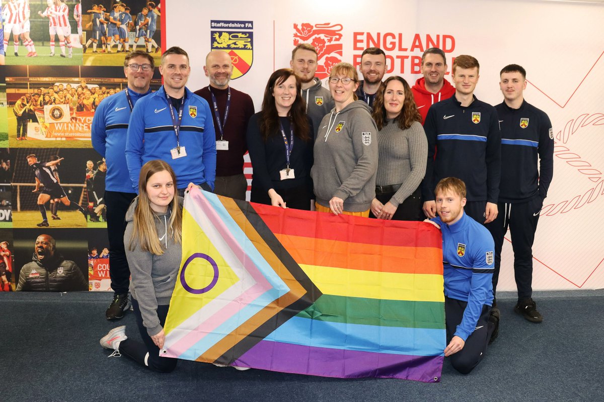 Staffordshire Football Associaition is proud to support @FvHtweets's Month of Action 🌈🙌

#FvH2023
