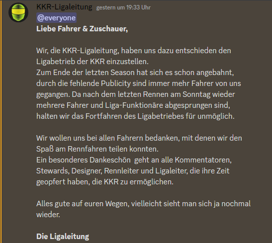 KudosRacing's tweet photo. Danke für alles ♥️

Hoffentlich sieht man sich nochmal wieder!

#KKR https://t.co/G9pPhUtJ09