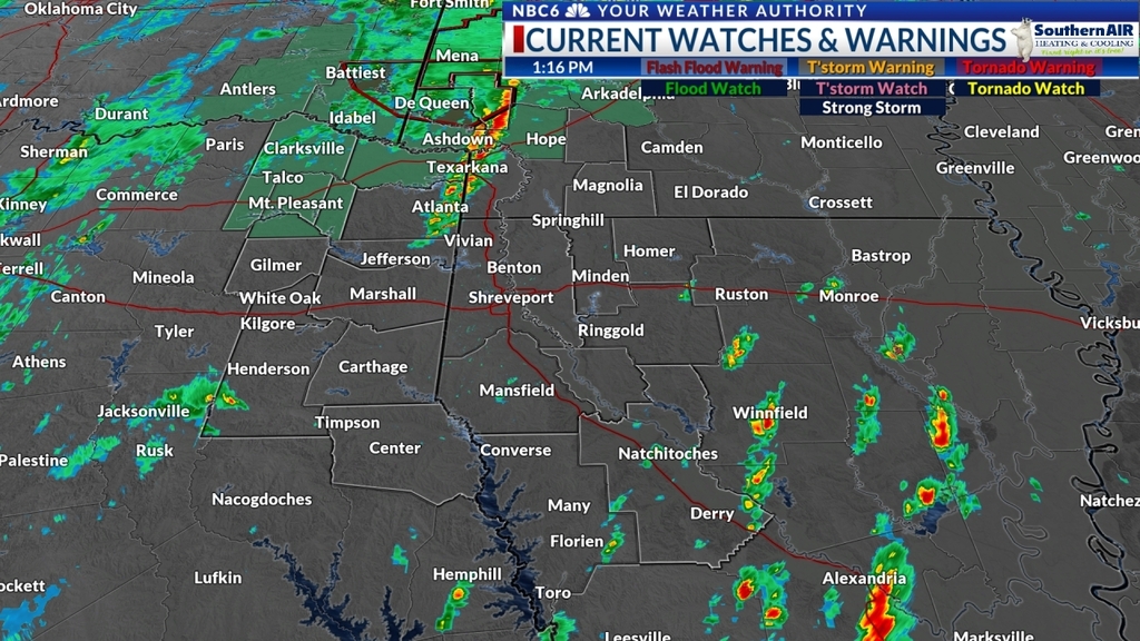 NBC 6 Weather on Twitter "WEATHER AUTHORITY ALERT....SHV issues