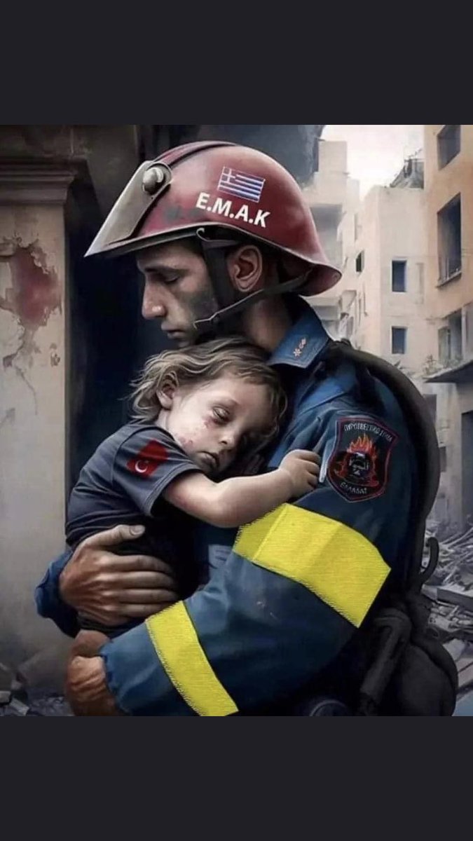 Tim__greek13's tweet photo. #greece #turkey #hummanity #respect #neighbours #yunanistan #safelife #staystring #Syria #earthquake https://t.co/Zrn71xDxts