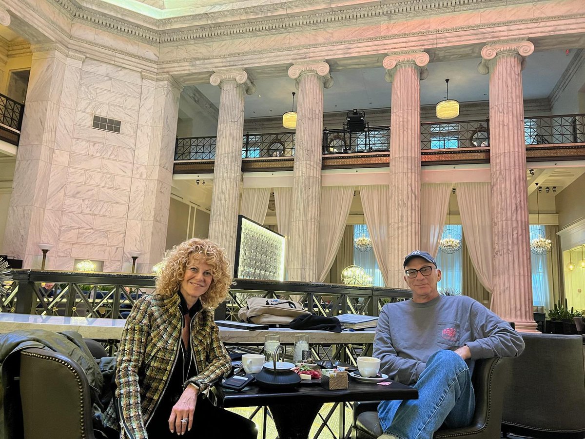 David Haddad, Chair of PAFIA, and Sharon Pinkenson, Executive Director of the <a href="/GPFO/">Philly Film Office</a>, met for coffee in Philly and discussed how we can further the film industry in Pennsylvania. We are moving and shaking!

#pafilm #keepfilminPA #PAfilmlife #PAFIA