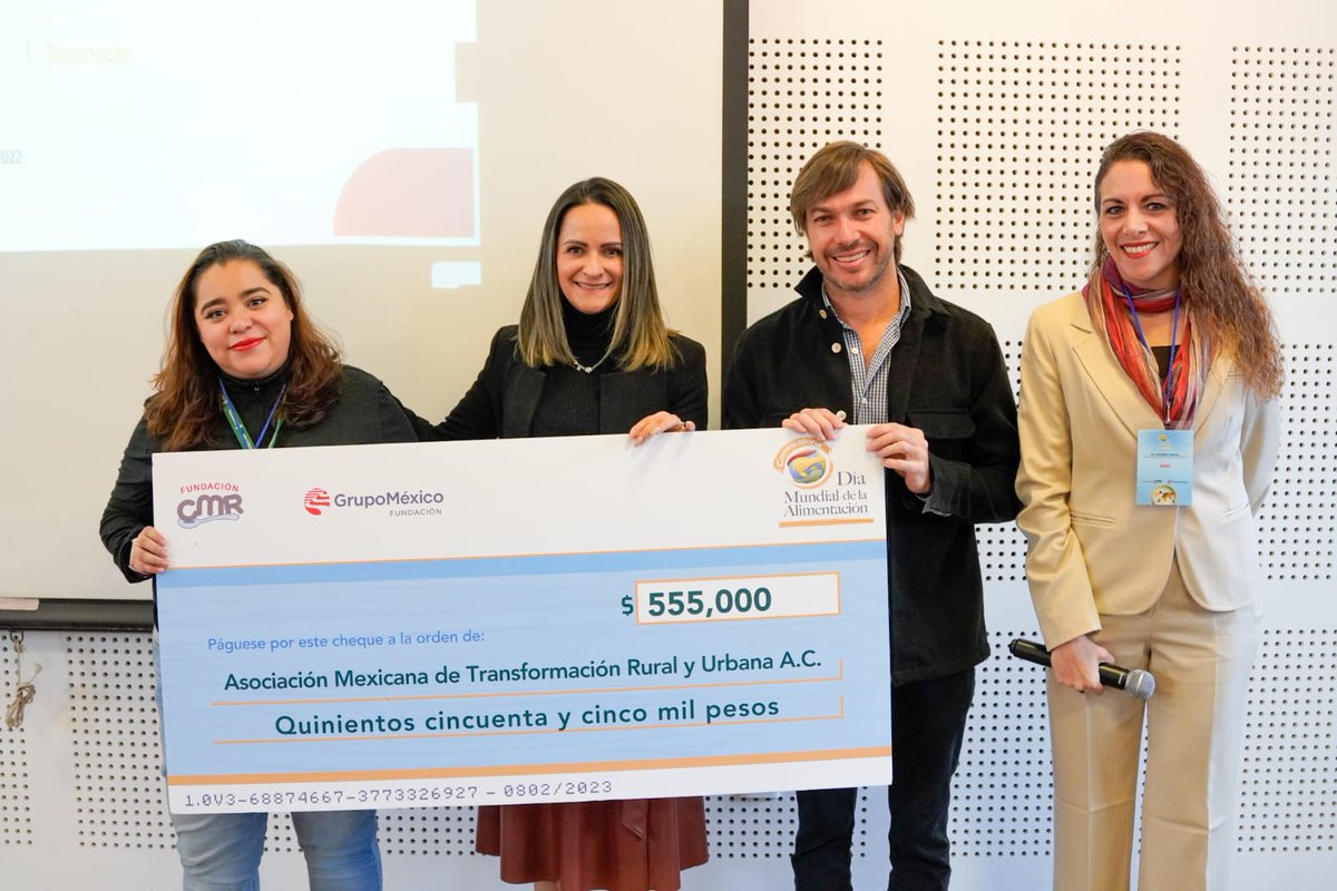 Felicidades a los ganadores de nuestra Convocatoria "Día Mundial de la Alimentación 2022" 🏆 <a href="/FundacionGM/">FundaciónGrupoMéxico</a>

Fundación para la Asistencia Educativa I.A.P.
<a href="/ONImexico/">Organismo de Nutrición Infantil, A.C.</a>
<a href="/AmextraOficial/">AMEXTRA</a>
<a href="/fpedrozaragoza/">Fundación Zaragoza</a>
Nuestros Niños I.A.P.

#JuntosPorLaNutriciónInfantil #díamundialdelaalimentación