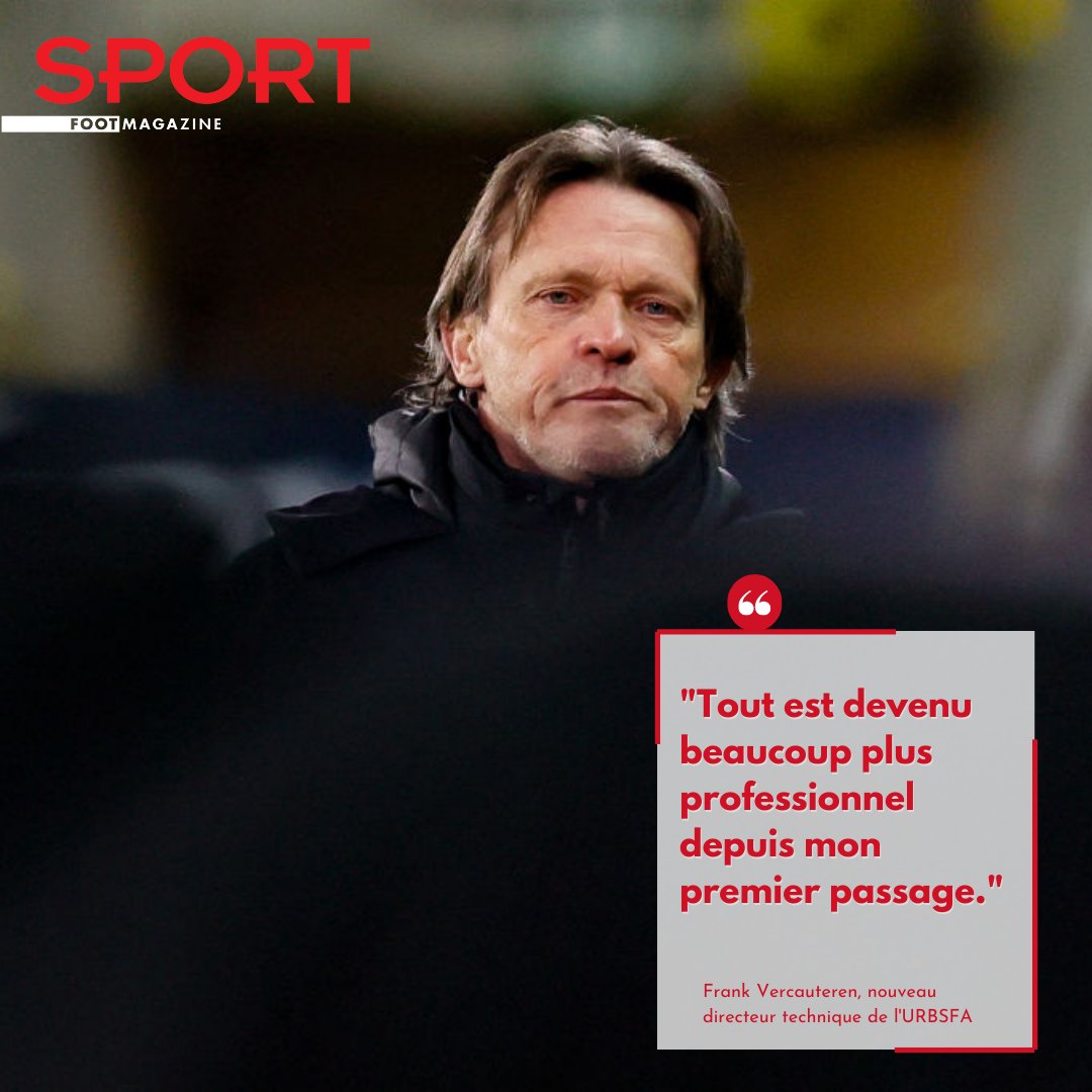 Frank #Vercauteren revient avec ambition à la <a href="/RoyalBelgianFA/">Royal Belgian FA</a> qui a bien changé depuis le premier passage du Petit Prince du Parc comme assistant de René Vandereycken puis comme entraîneur ad interim.

👉 bitly.ws/zXXJ
