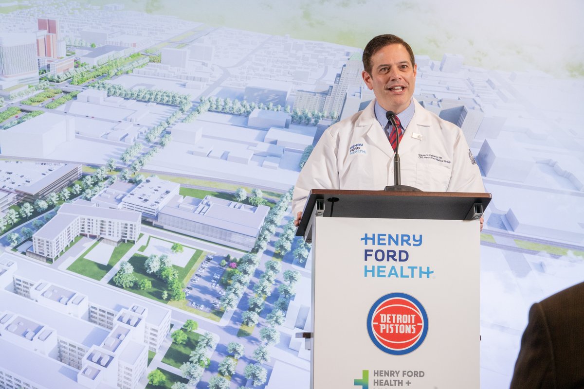 Henry Ford Health (@henryfordhealth) on Twitter photo "This is about giving #Detroit what every major U.S. city has and deserves: a world-class academic medical center and campus that will change the face - and the delivery - of care as this community knows it."
- <a href="/SteveKalkanisMD/">Steven N. Kalkanis MD</a>. Details: ow.ly/E5Ui50MMnOW "This is about giving #Detroit what every major U.S. city has and deserves: a world-class academic medical center and campus that will change the face - and the delivery - of care as this community knows it."
- <a href="/SteveKalkanisMD/">Steven N. Kalkanis MD</a>. Details: ow.ly/E5Ui50MMnOW