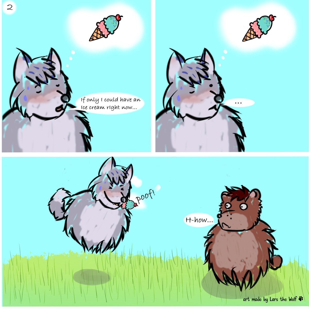 LarsTheWolf's tweet photo. trying to do something new

"sunny day" mini-comic

hope you like it! https://t.co/dsPyi7HjGR