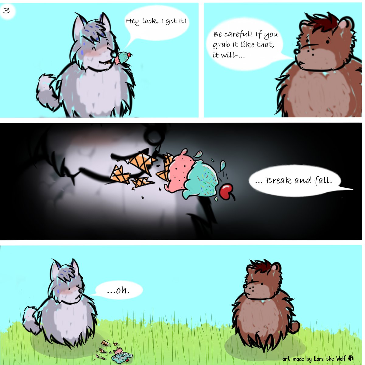 LarsTheWolf's tweet photo. trying to do something new

"sunny day" mini-comic

hope you like it! https://t.co/dsPyi7HjGR