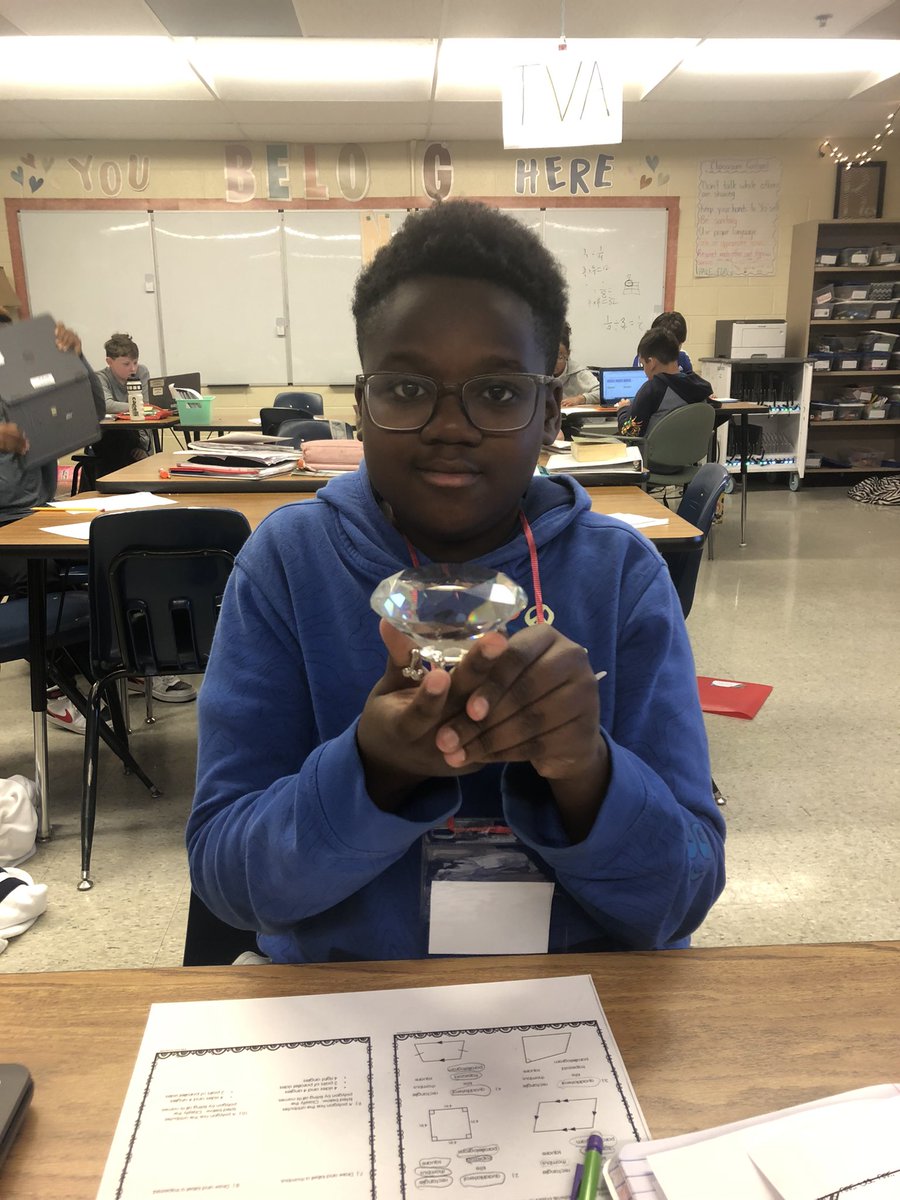 PamRountree's tweet photo. 👏Congrats to my 3 Diamond 💎📝 Writers this week! They rocked their opinion introductions! @WilliamHDryden @fakfamily #writersgonnawrite #writingdiamonds #rountree5thgrade #freyelementary https://t.co/C5Og5bHxsN