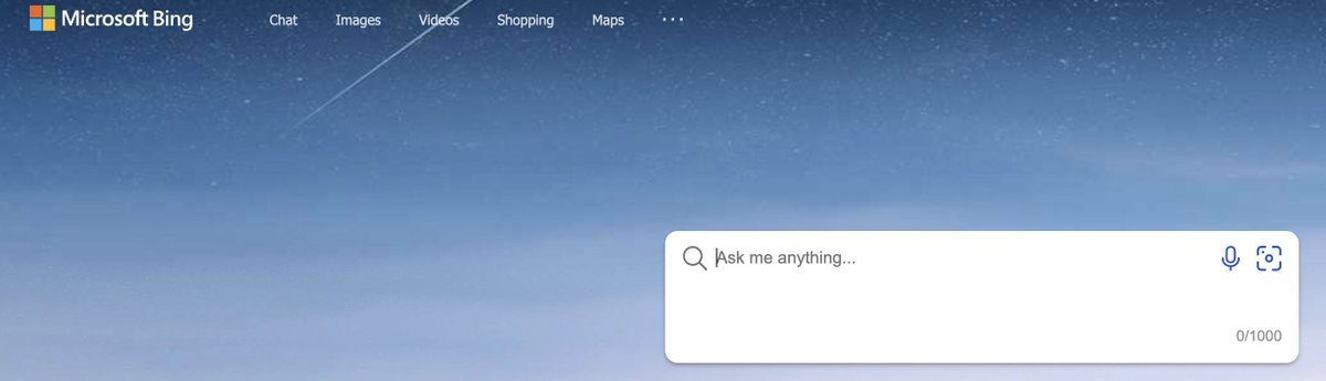 alexisohanian's tweet photo. Oh, bing, you sly dog.... "Ask Me Anything"  Bravo. https://t.co/oCMlPkmFg6