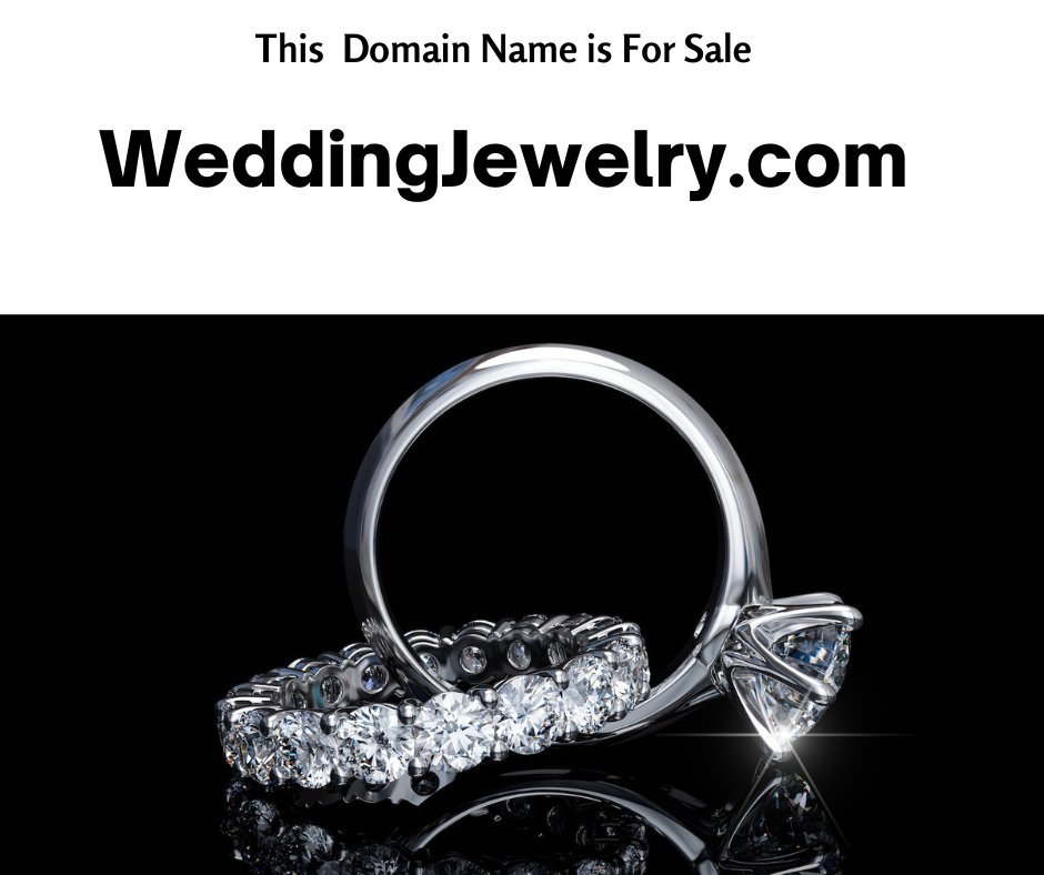 We have another 'GEM' of a domain under brokerage.

WeddingJewelry.com is now available for acquisition!

#WeddingJewelry #Weddings #EngagementRings #WeddingBands #Jewelry #Jewellers #Domains #PremiumDomains
